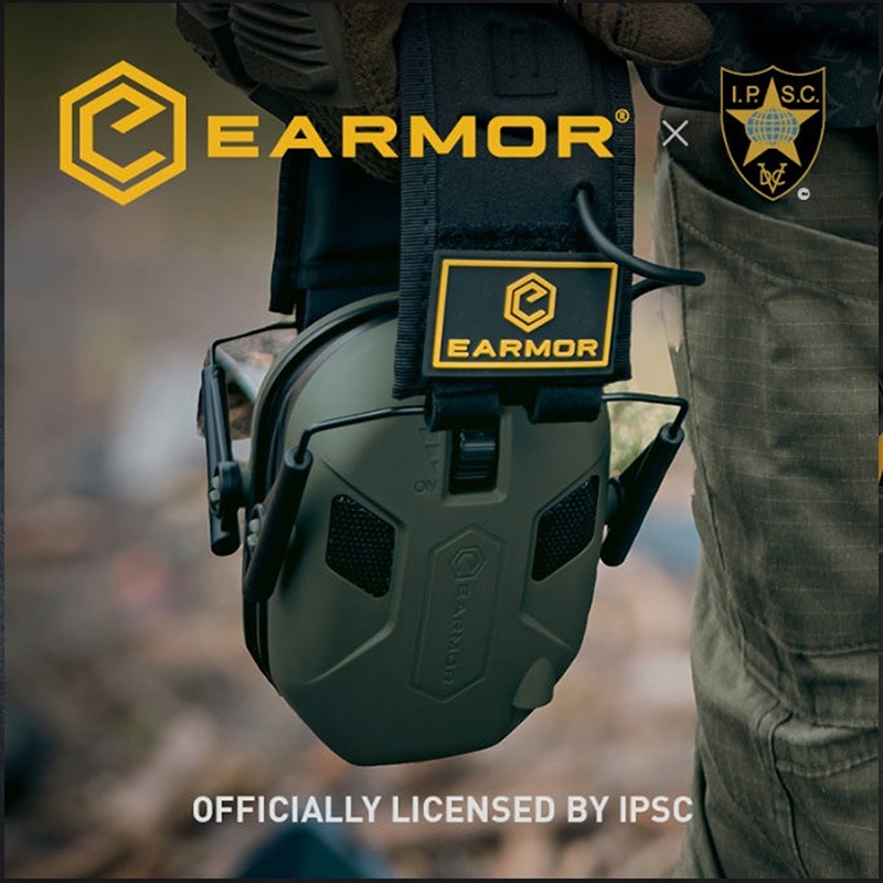 OPSMEN EARMOR M300X タクティカル電子イヤーマフ FG (パッシブノイズ