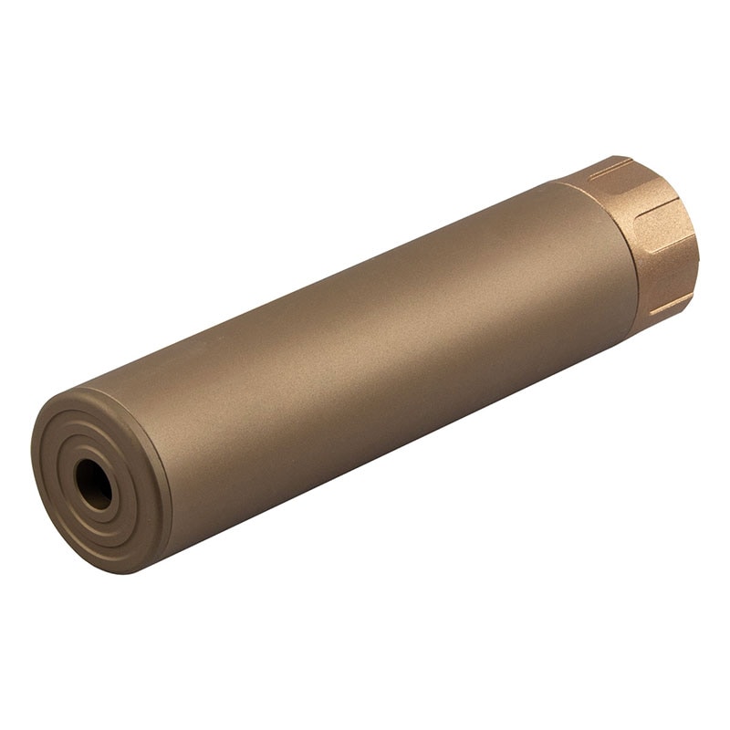 防弾チョッキ WoSporT サイレンサー型トレーサー (8.8cm/14mm逆ネジ) BK