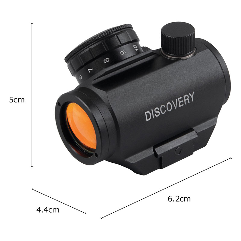 DISCOVERY 1×25レッドドットサイト BK | 光学機器,ドットサイト