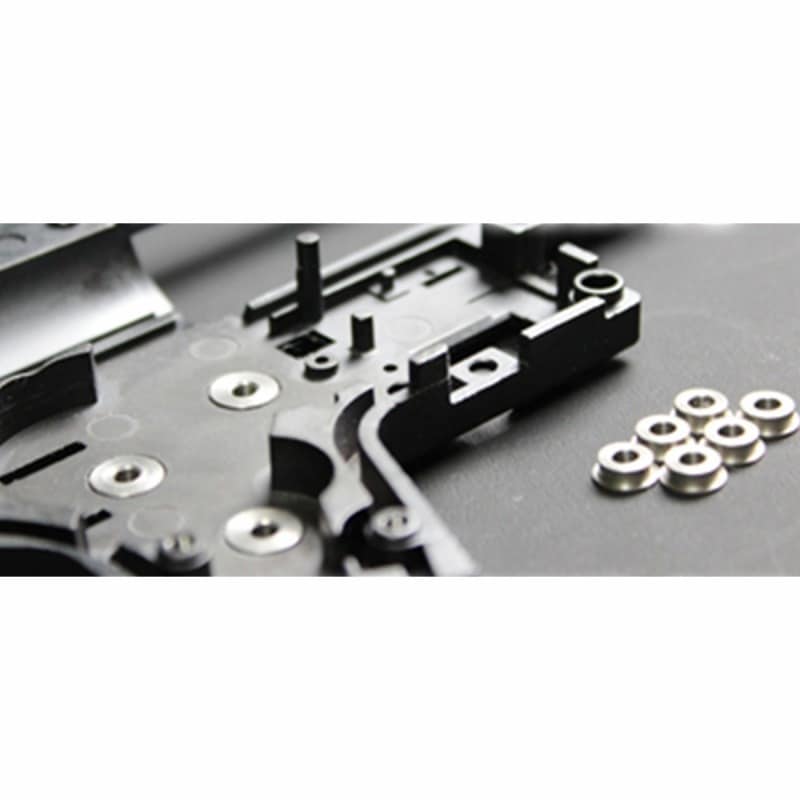 ORGA AIRSOFT SUS420 7mm 高精度 軸受け 従来電動ガン用【メール便可能