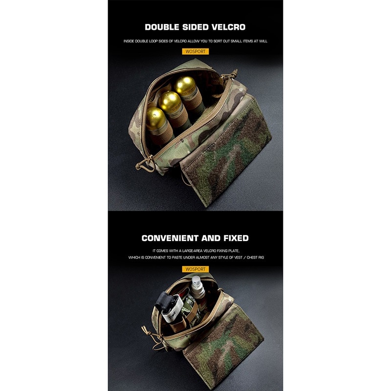 WoSporT Spiritus Systemsタイプ サックポーチ MK3 CP | サバゲー装備