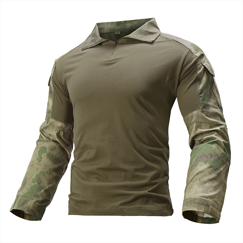 EMERSON製 迷彩服 CRYEタイプ 上下セット フェイスマスクゴーグル EMERSON CRYE コンバットタイプ 迷彩服 BDU A-TacsFG AT-FG L