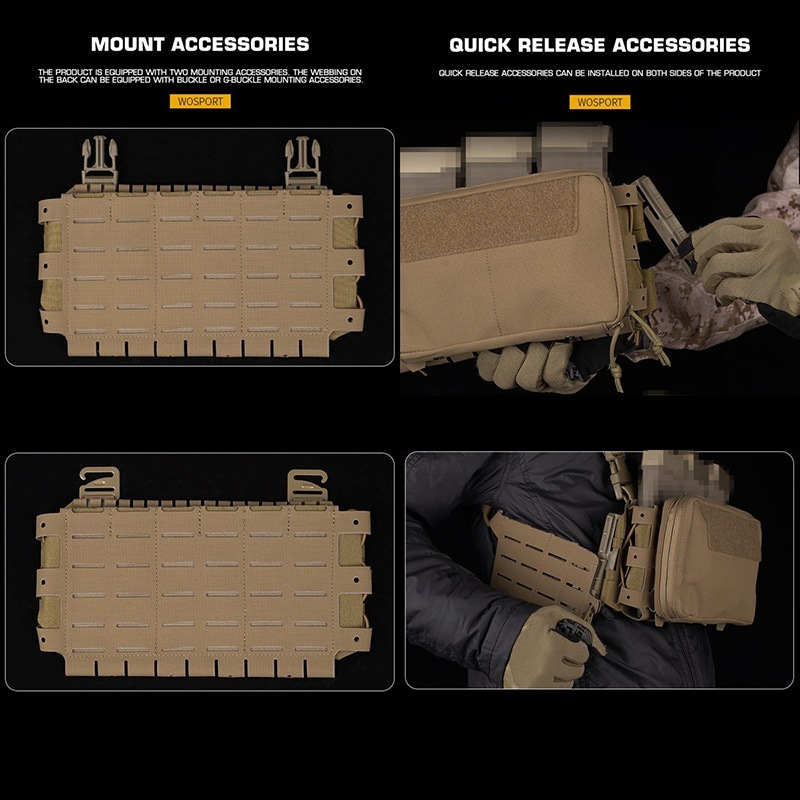 WoSporT SCスタイル ARC プラカード V3 CB | サバゲー装備品,ポーチ