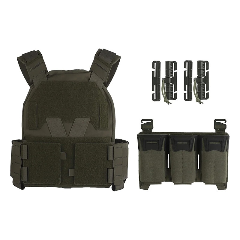 WoSporT ミニマル軽量 プレートキャリア RangerGreen | サバゲー装備品