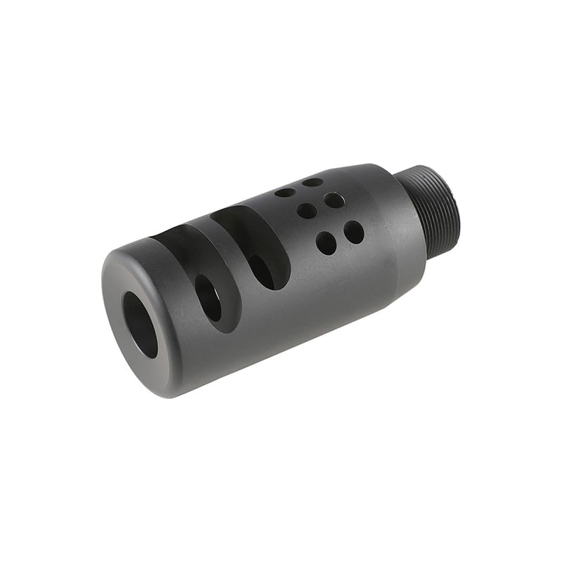ZC LEOPARD M200アルミマズルブレーキ (24mm正ネジ) | エアガンパーツ