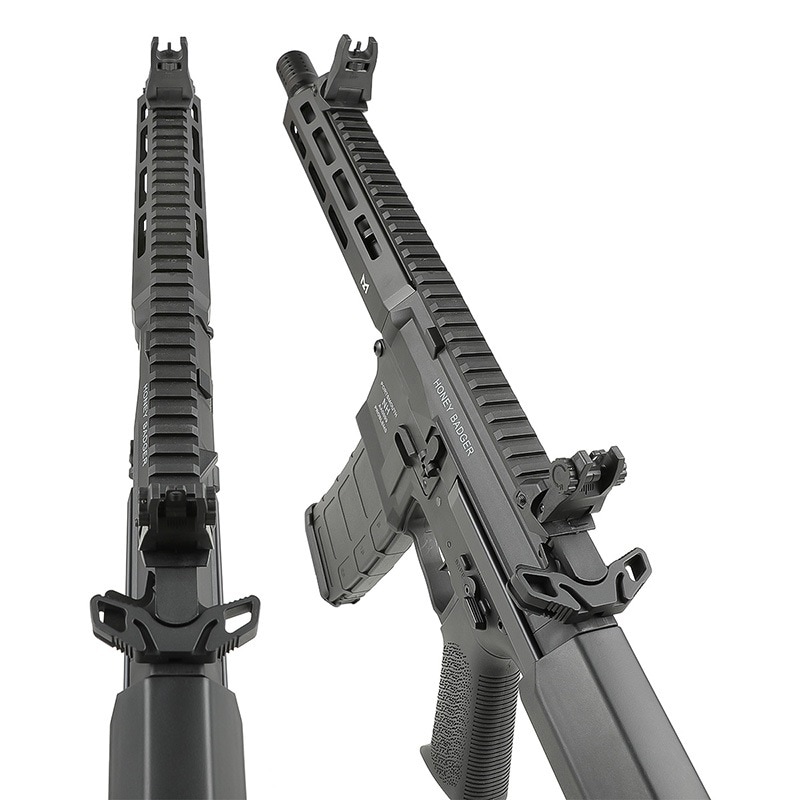 トイガン nhq DE Airsoft Honey Badger by Q SBR AEG (Kestrel V2搭載/JP Ver