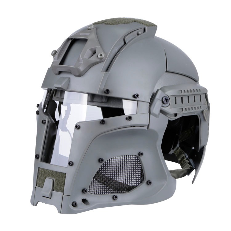 Pセール】WoSporT Medieval Iron Warrior ヘルメット GRAY | ヘッド