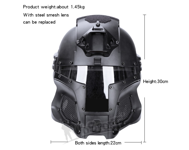 WoSporT Medieval Iron Warrior ヘルメット GRAY | ヘッドウェア
