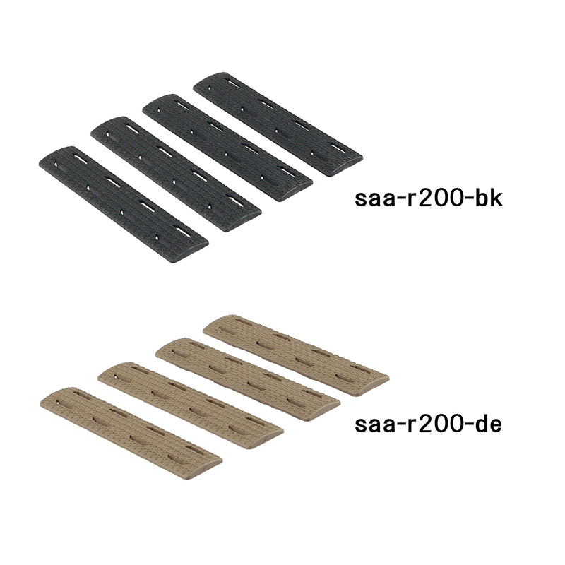 SAA BCMタイプ M-LOKレールカバー 4スロット DE【メール便可能/他の