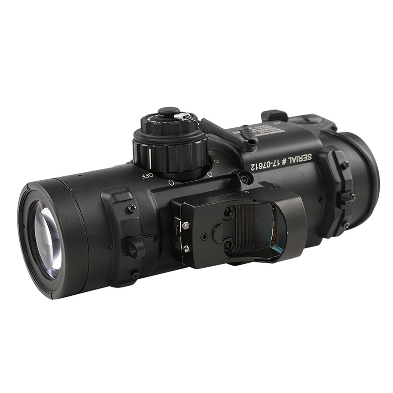 カレイドスコープ ELC SPECTOR DR タイプ オープンサイト付き 1-4倍率可変スコープ BK