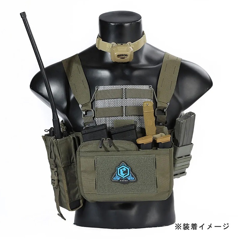 EMERSON FCスタイル チェストリグセット CB | サバゲー装備品,ベスト