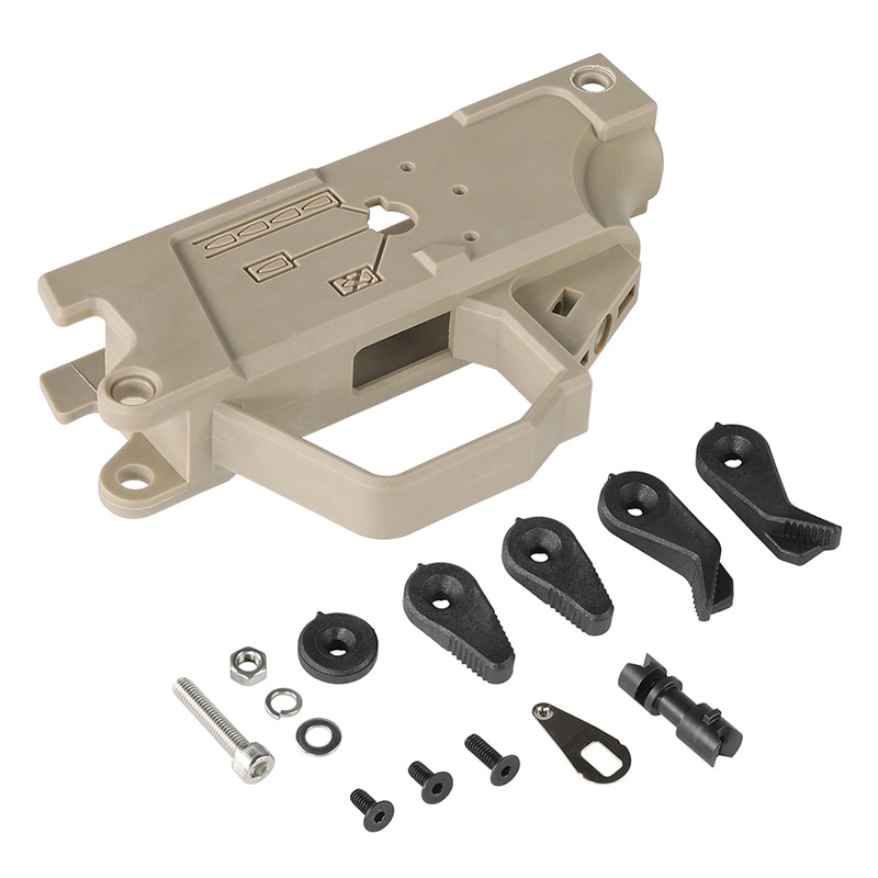 ADVANTAGE AR15/M4 グリップアダプター セレクターセット FDE VFC MP5K