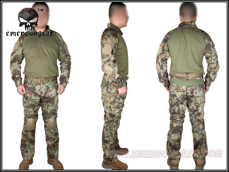 EMERSON CRYE コンバットタイプ 迷彩服 BDU マンドレイク MR Sサイズ