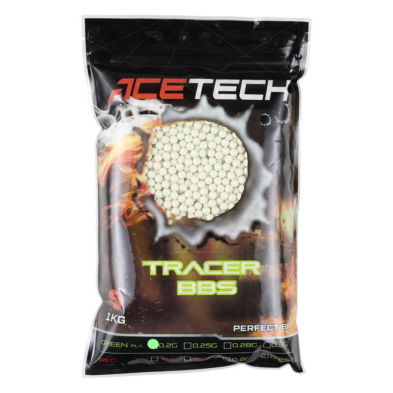 ACETECH バイオトレーサーBB弾 (グリーン) 0.20g/1kg(5000発) | 消耗品