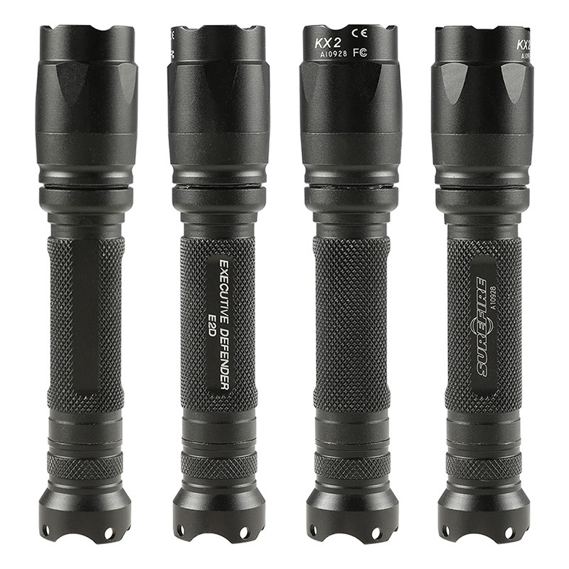 SF E2Dタイプ LEDタクティカルフラッシュライト BK ブラック