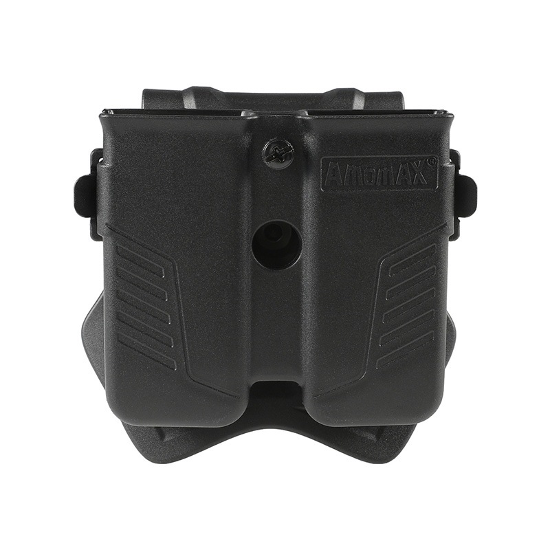 Amomax ユニバーサルダブルマガジンポーチ Black | サバゲー装備品