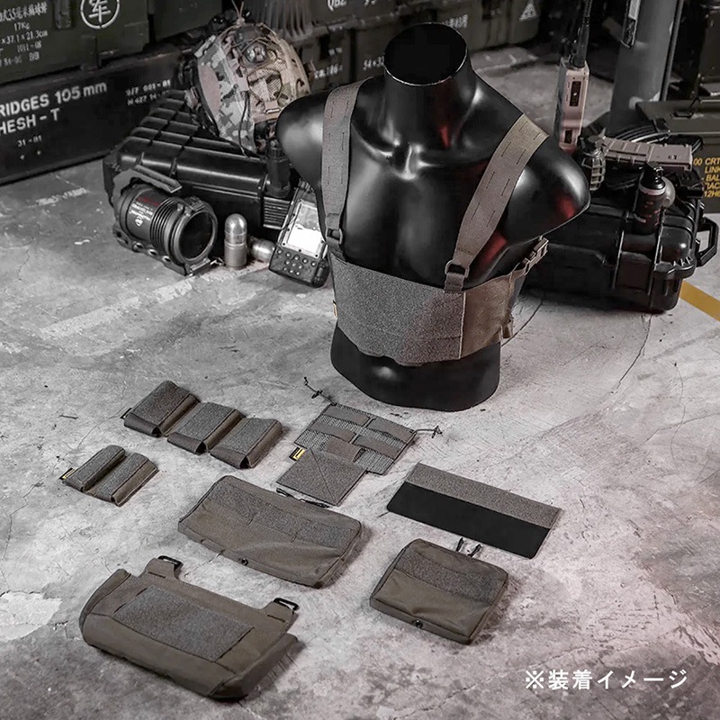 emersonプレキャリセット EMERSON FCスタイル チェストリグセット MC | サバゲー装備品