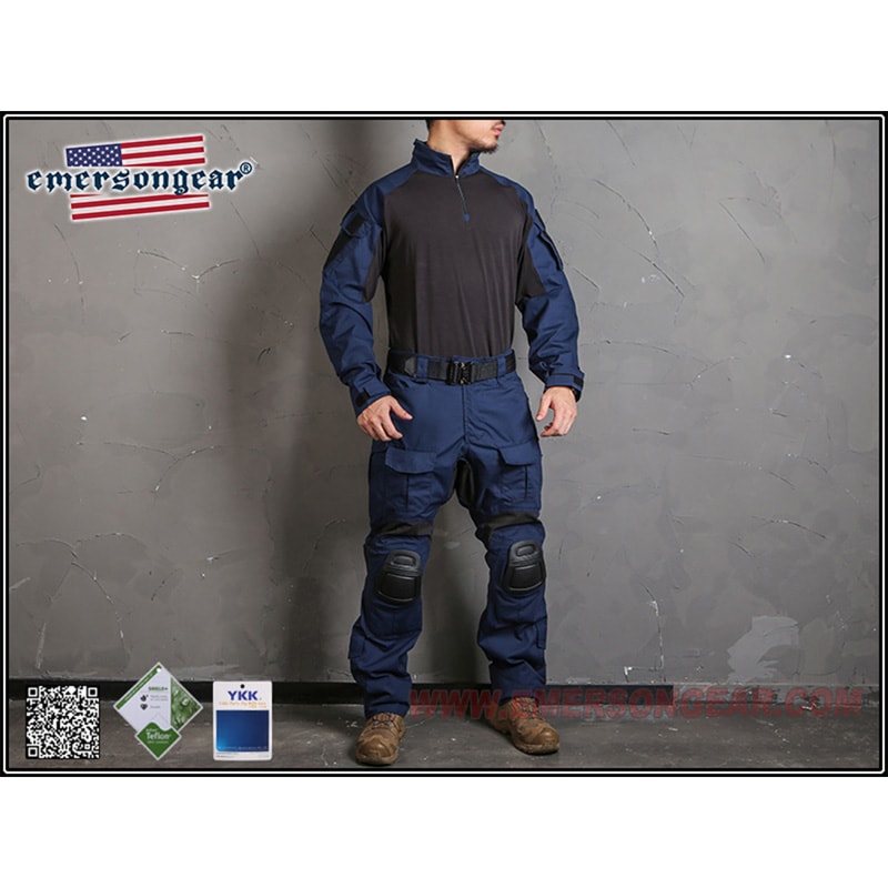 EmersonGear Blue Label CPスタイル G3コンバットパンツ Navy