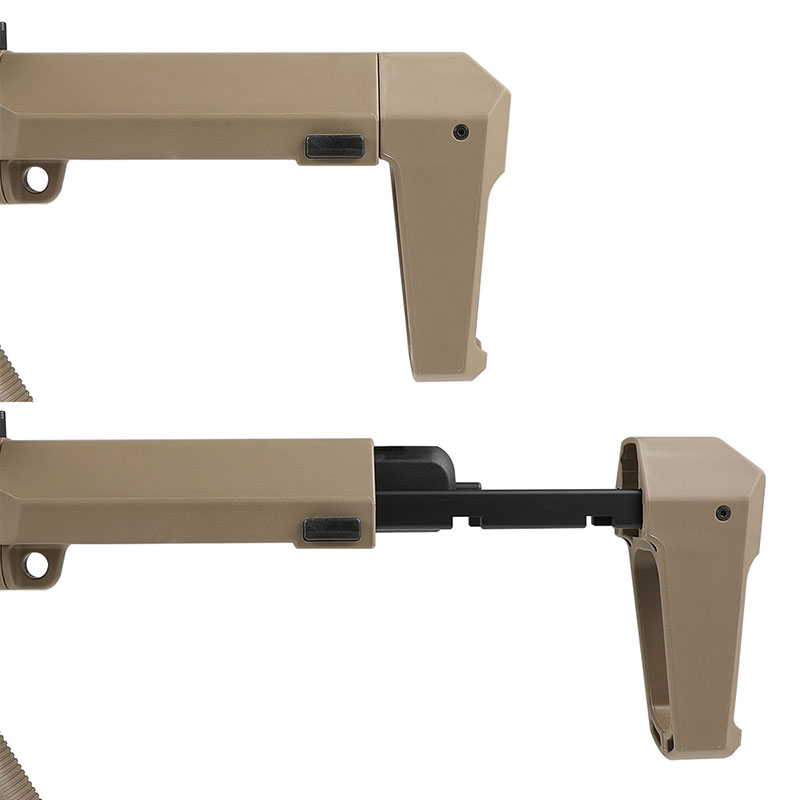 DE Airsoft ハニーバジャー Honey Badger by Q SBR AEG スポーツライン