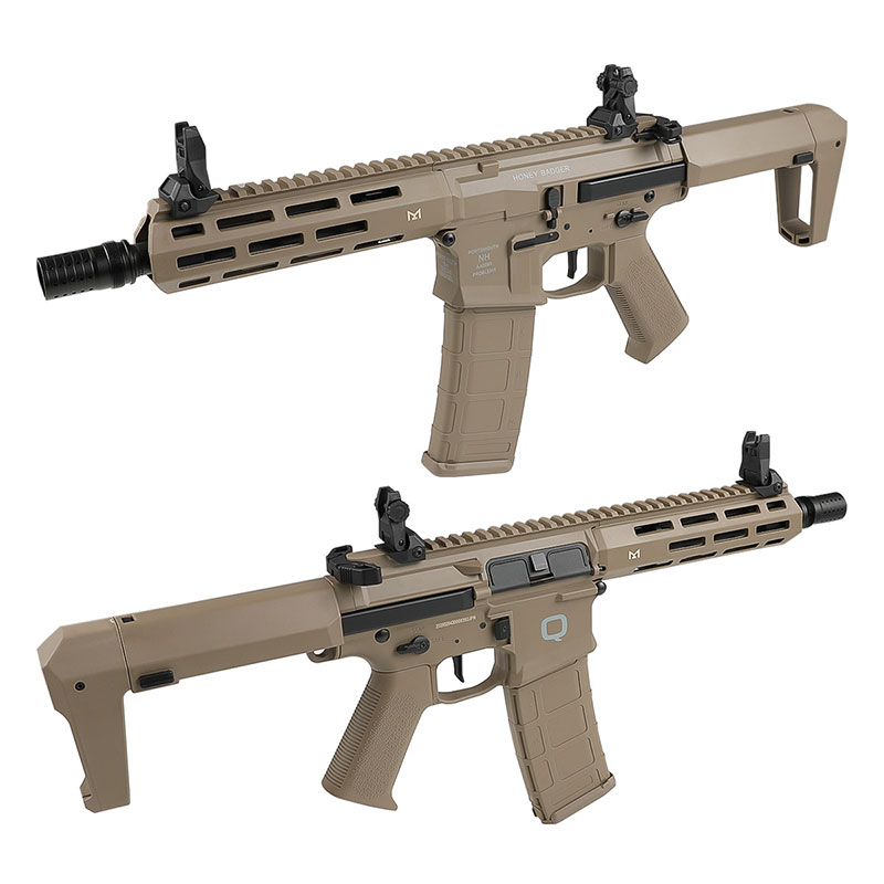 ハニーバジャー Amazon | Double Eagle Honey Badger by Q SBR AEG (スポーツ