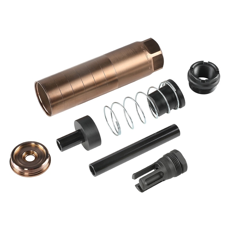 メザスタ　引退品【Reasui】 Airsoft Artisan Rex Silentium MG7タイプ ダミーサプレッサー