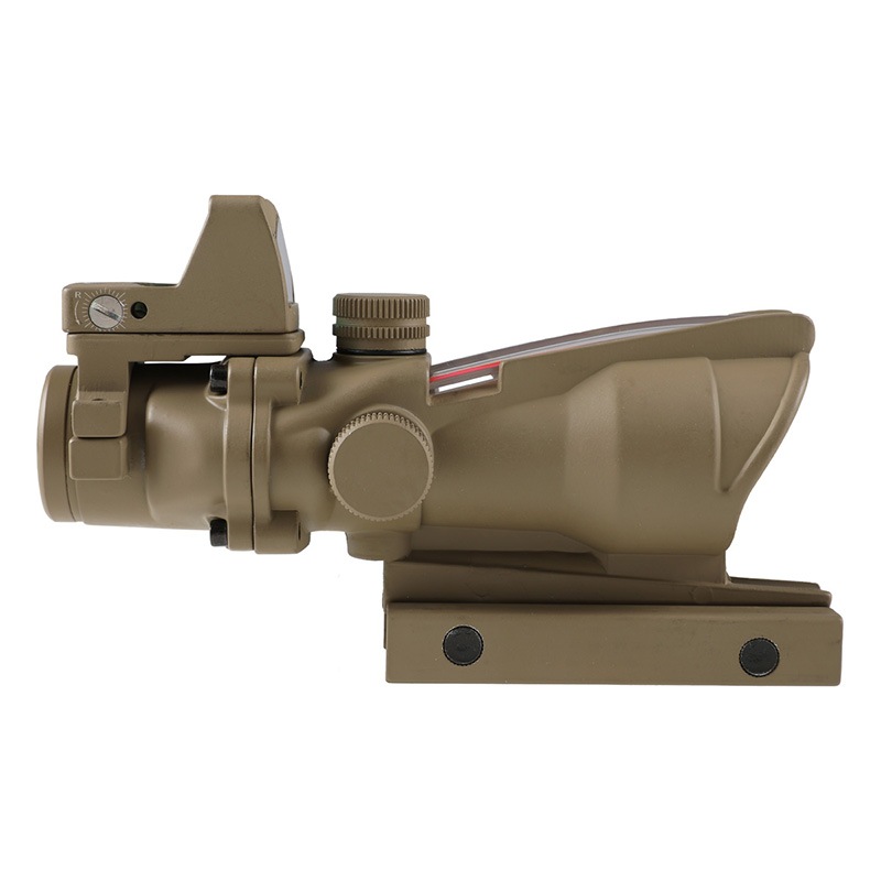 ACOG 4x32スコープ トリジコン レプリカ レティクル赤 RMR搭載可能 ELEMENT Trijicon ACOGタイプ 4×32 自動集光レッドレティクル