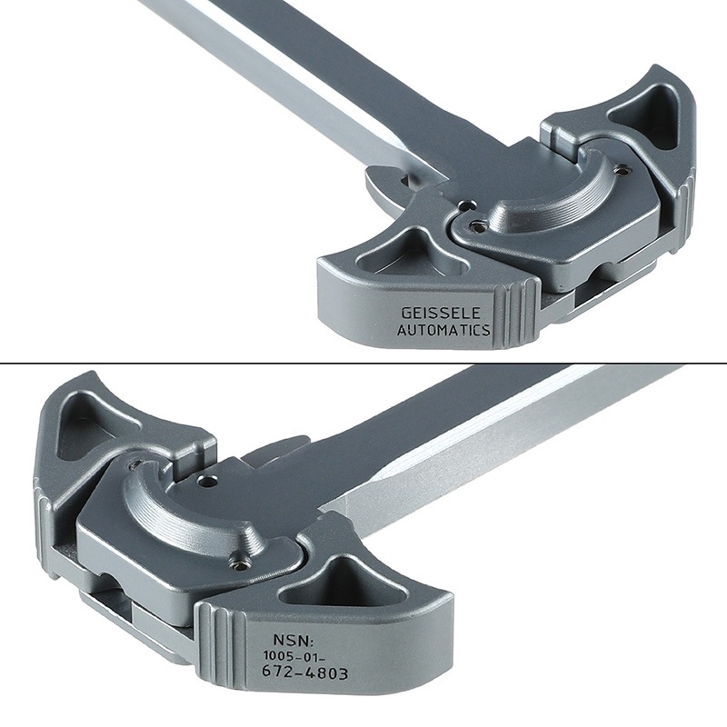 C&C Tac Geissele ACHスタイルチャージングハンドル Grey (東京