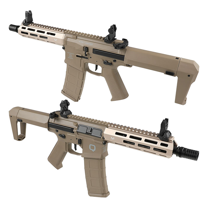 ハニーバジャー Double Eagle Honey Badger ハニーバジャー by Q SBR AEG アルミ
