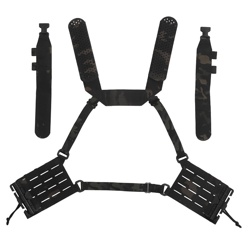 WoSporT SCスタイル ARC チェストリグ キット MCBK | サバゲー装備品