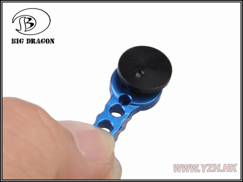 BIGDRAGON BADスタイル CNCセレクターレバー BLUE スタンダードM4用