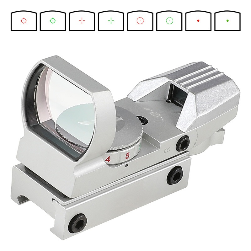 AP JH400タイプ オープンドットサイト SILVER | 光学機器,ドットサイト