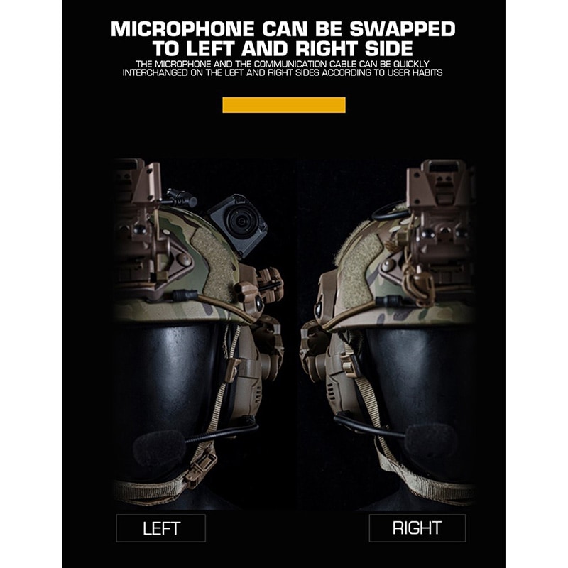 WoSporT タクティカル電子イヤーマフ OD OPS Core ARC & M-LOK