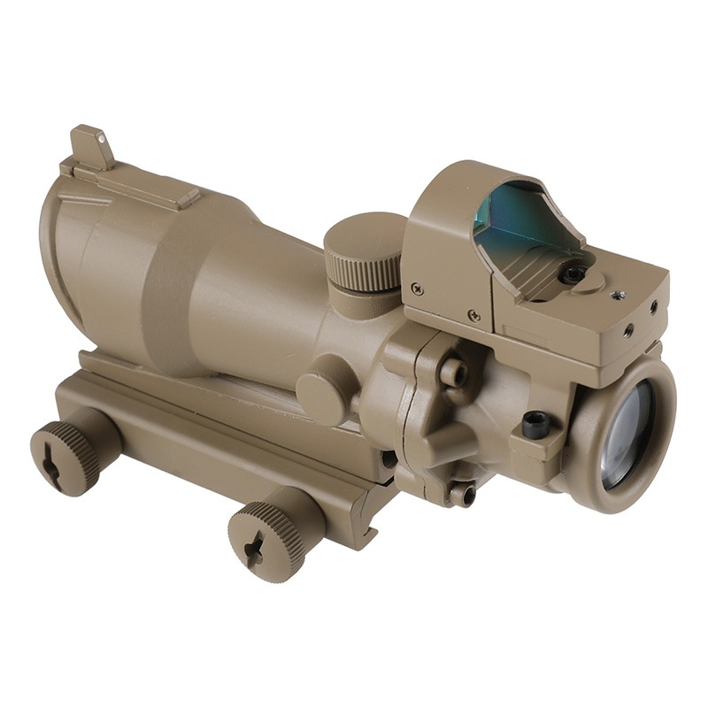 Trijicon ACOG TA31 スコープ + Docter ドットサイト ELEMENT Trijicon ACOGタイプ 4×32スコープ+DOCTERタイプドットサイト