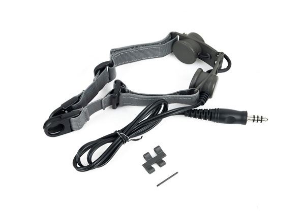 Z-Tactical タクティカルスロートマイク FG | ヘッドウェア,無線機器