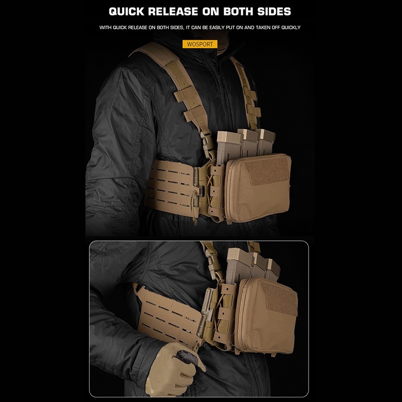 48Hセール】WoSporT SCスタイル ARC チェストリグ キット RG