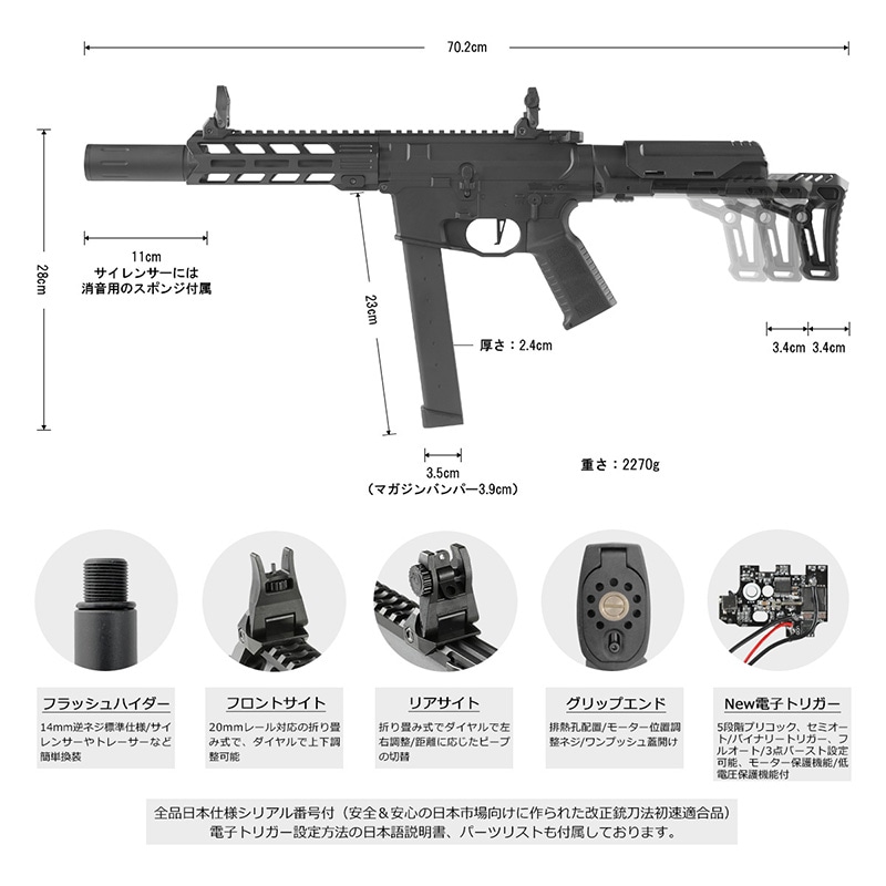 BFセール】HTGベーシック スマートPCC カスタム TypeB【フルメタル/DSG