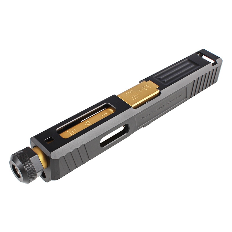 ڥʡGuns Modify Glock19 SAI Tier One륢ߥ饤/ƥХ륻å (GoldХ 14mmեͥ/ޥ륤б)