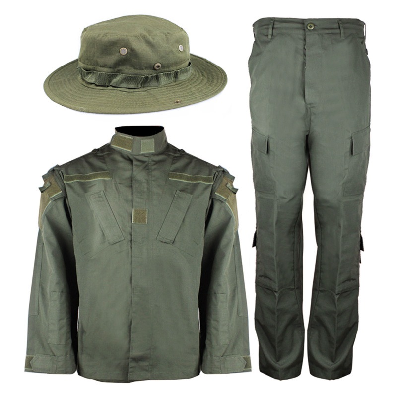 WoSporT BDU 迷彩服上下セット (ブーニーハット付属) XSサイズ/Olive