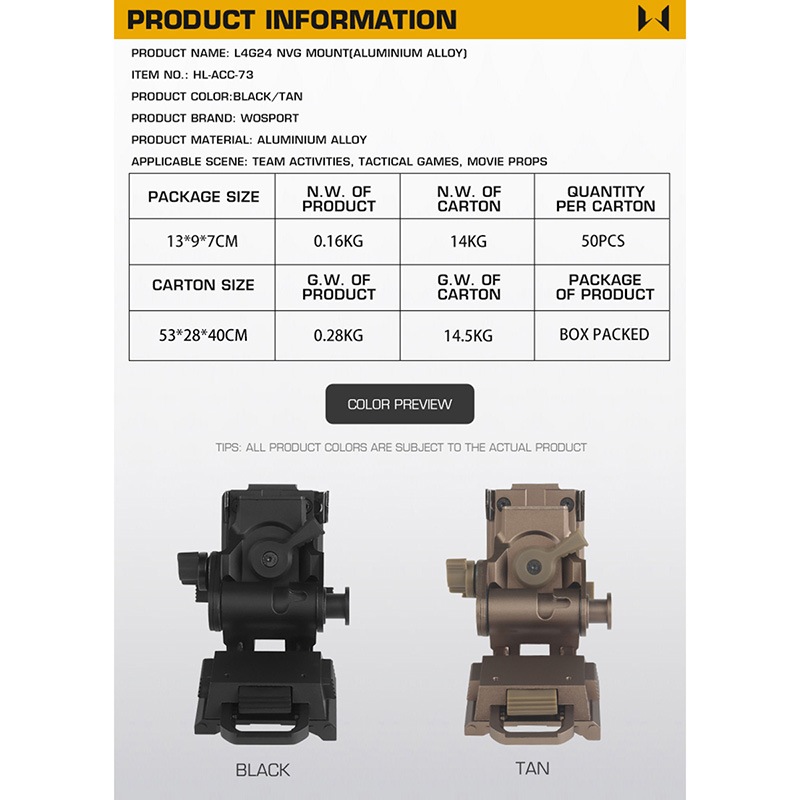 【実物】Wilcox L4G24 ナイトビジョンマウント 実物】Wilcox L4G24 ナイトビジョンマウント SOTAC GEAR WILCOXタイプ