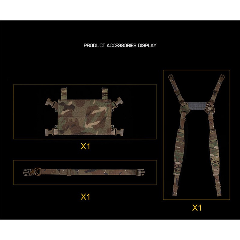 【美品】ferro concepts  タイプ チェストリグ RG WoSporT FERRO Concepts タイプ チェストリグ Mini V2 RG | サバゲー