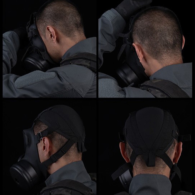 WoSporT AVON タイプ FM-53 ダミー ガスマスク マイク 電動ファン付