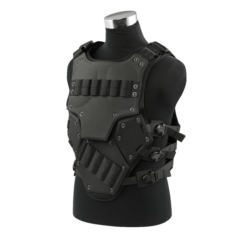 WoSporT トランスフォーマー タクティカルベスト BK ブラック