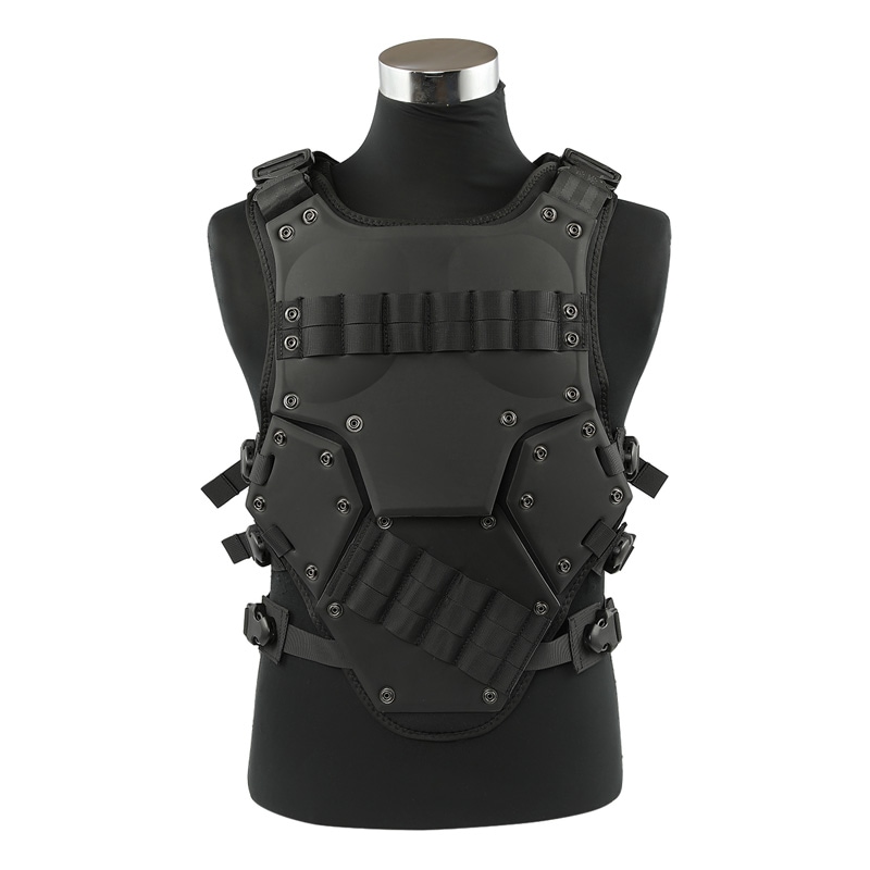 WoSporT トランスフォーマー タクティカルベスト BK ブラック