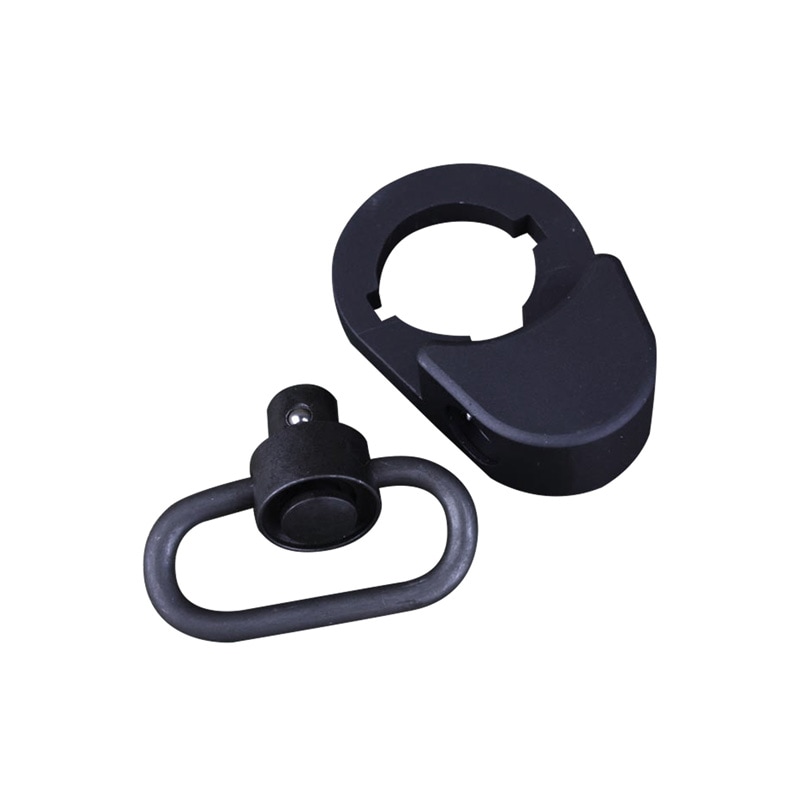 BIGDRAGON KACタイプ エンドプレートスリングマウント BK (STD M4 AEG