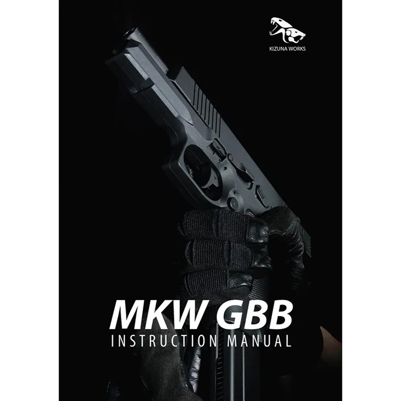 KIZUNA WORKS カラシニコフ MPL-1 ガスブローバックハンドガン Black