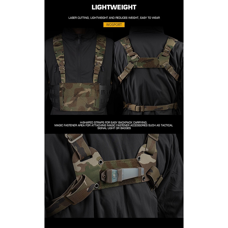 WoSporT FERRO Concepts タイプ チェストリグ Wide V2 BK | すべての