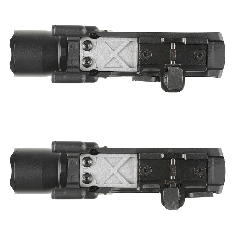 SF M900タイプ LEDタクティカルフラッシュライト QDレバー仕様 BK