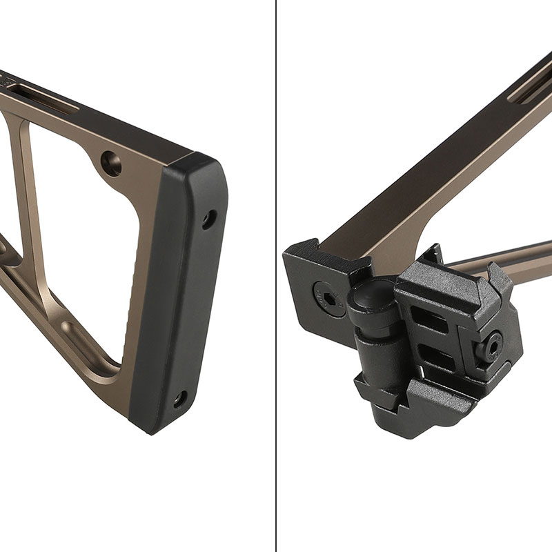 Airsoft Artisan PMMタイプ M1913フォールディングストック Airsoft Artisan PMMタイプ M1913フォールディングストック BK