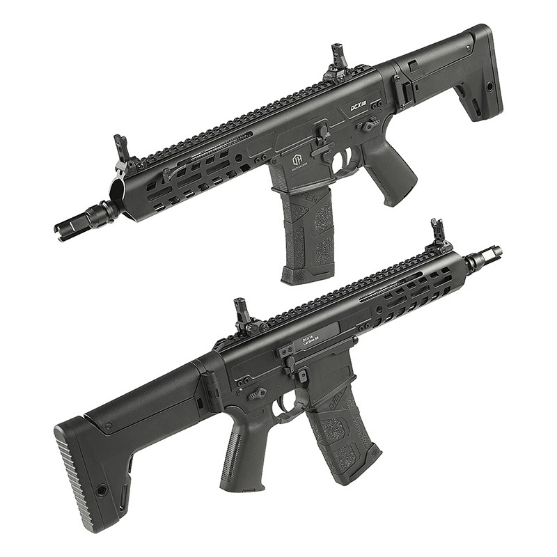 DE Airsoft DCX-18 AEG (Kestrel V2搭載/JP Ver.) ガンケース付き 電動