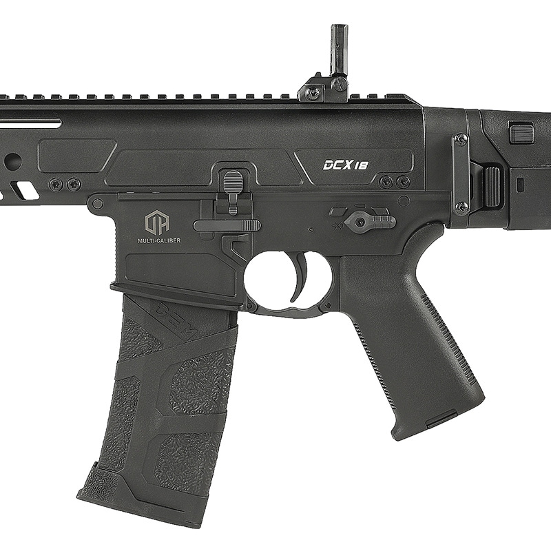 DE Airsoft DCX-18 AEG (Kestrel V2搭載/JP Ver.) ガンケース付き 電動